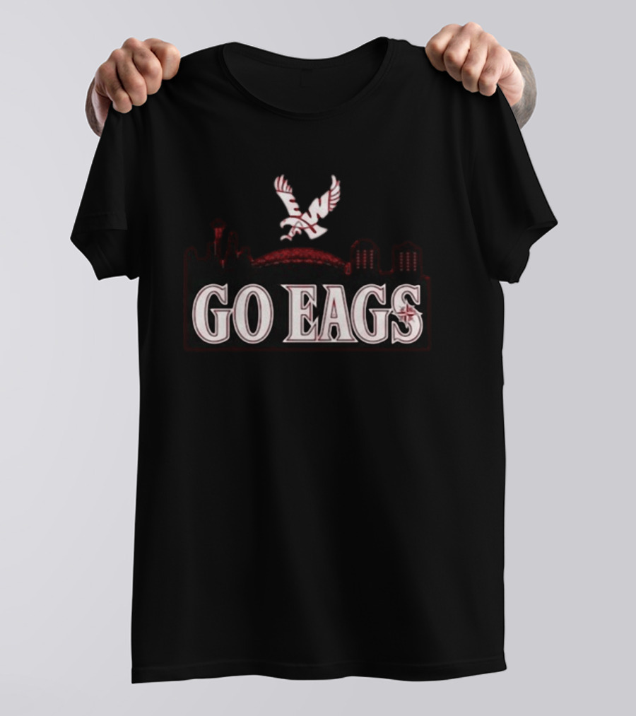 Go Eags EWU Mariners Skyline 2026 T-Shirt