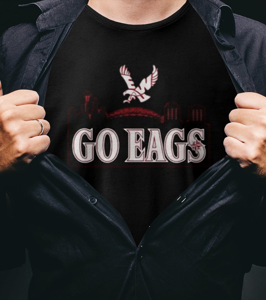 Go Eags EWU Mariners Skyline 2026 T-Shirt
