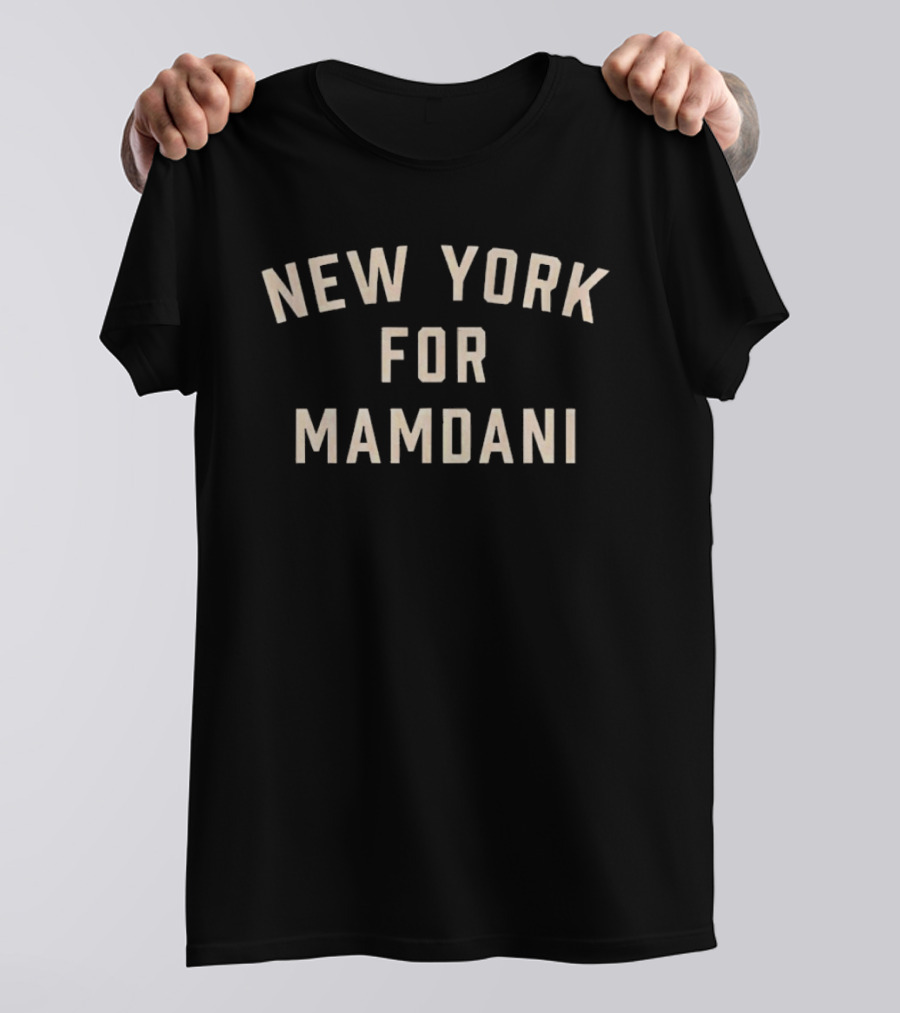 New York For Mamdani 2025 Voted T-Shirt