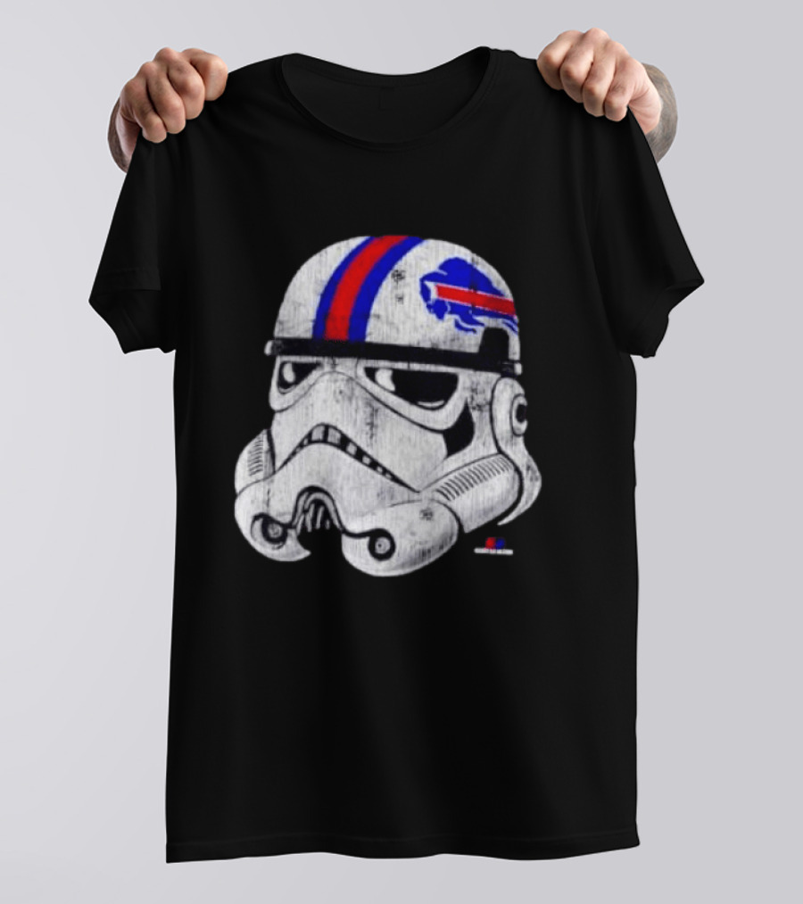 Buffalo Bills Storm Trooper Helmet Mafia T-Shirt