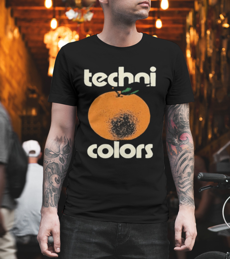 Technicolors Heavy Pulp Tour Orange T-Shirt