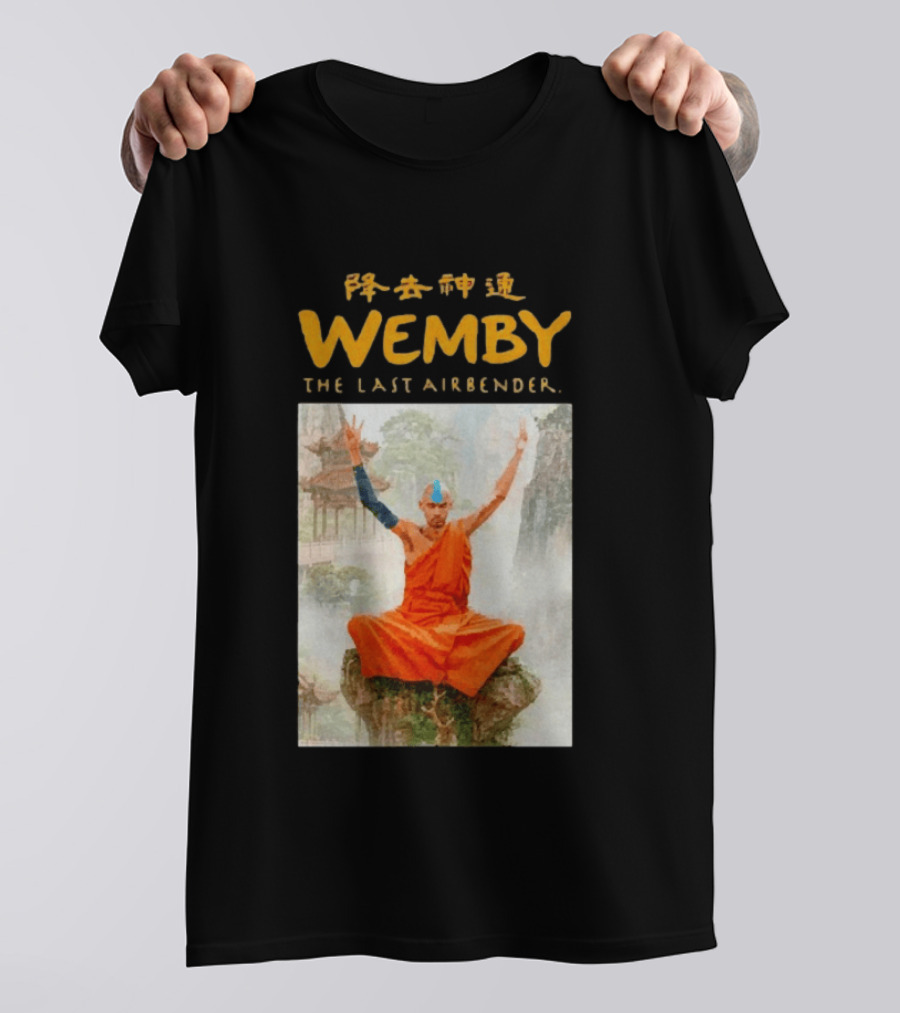 Wemby The Last Airbender Avatar Parody Monk T-Shirt