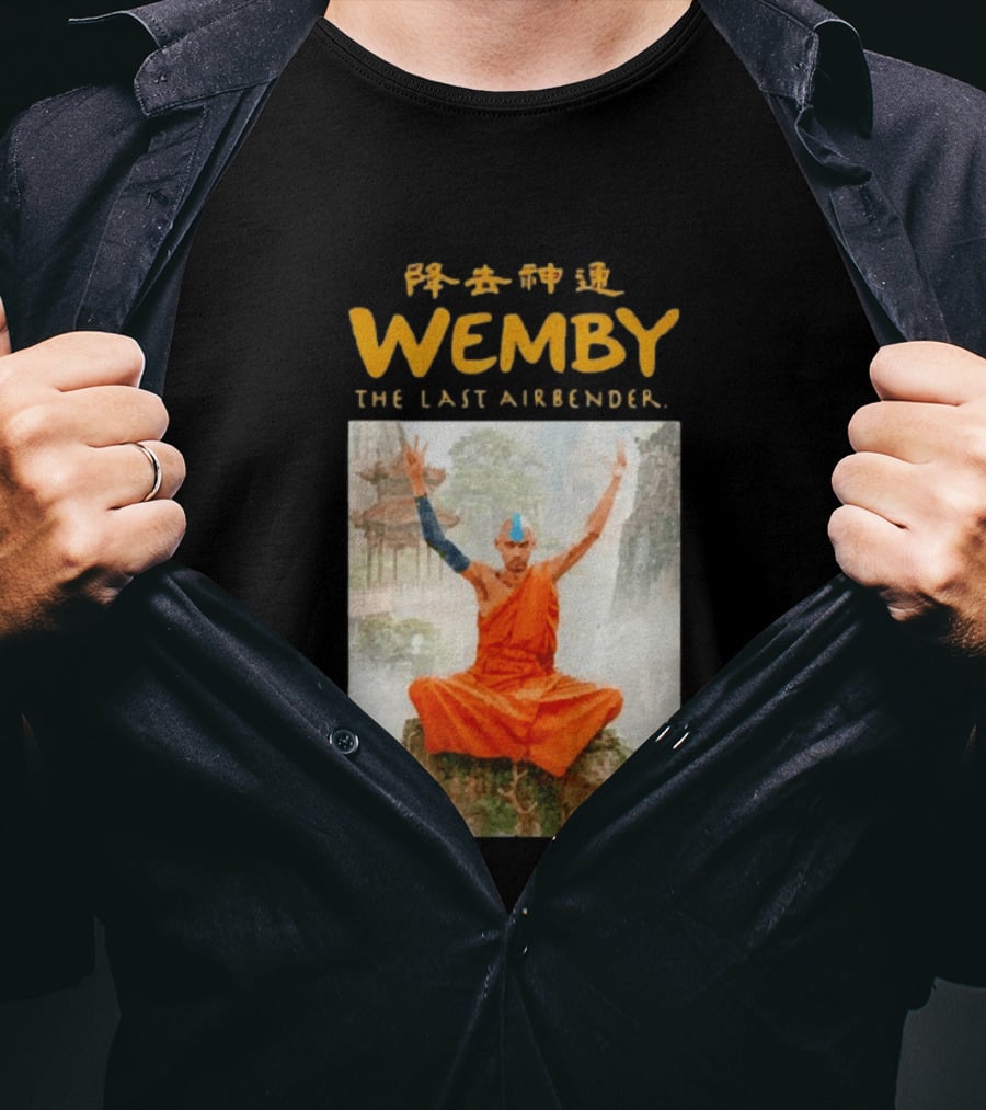 Wemby The Last Airbender Avatar Parody Monk T-Shirt