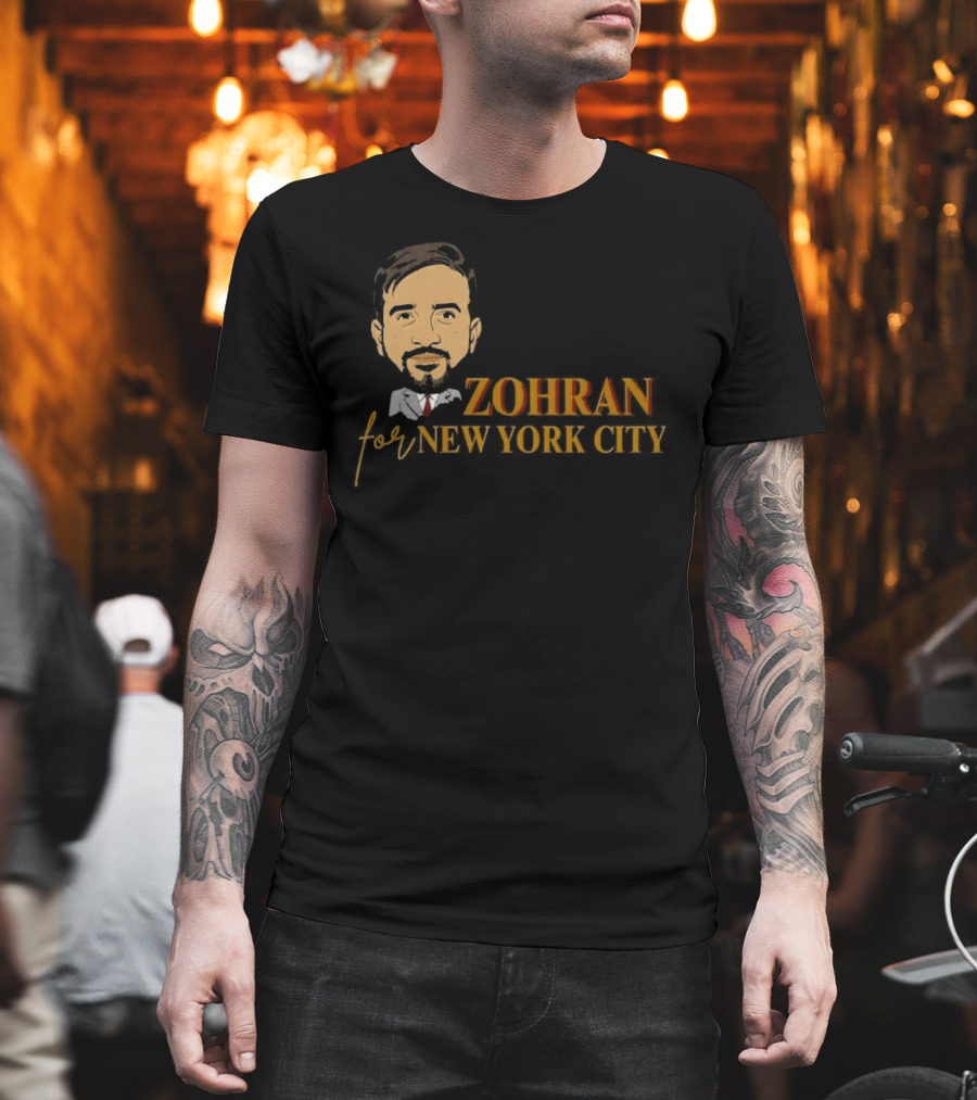 Zohran For New York City 2025 Campaign T-Shirt