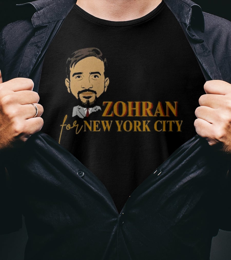 Zohran For New York City 2025 Campaign T-Shirt