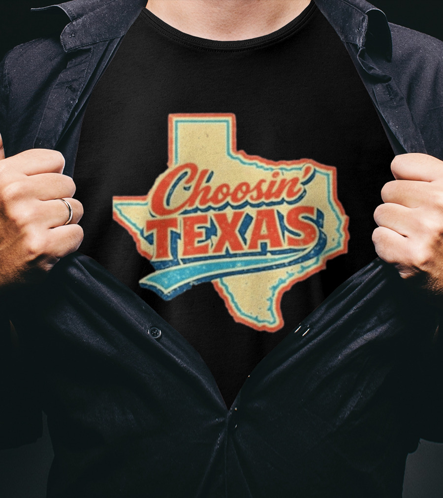 Choosin' Texas Map T-Shirt