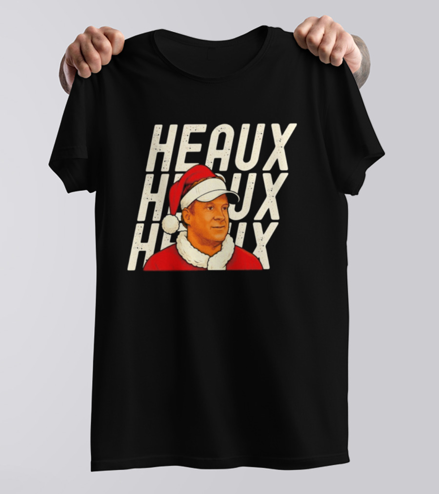 HEAUX HEAUX HEAUX Lane Kiffin Santa Hat T-Shirt