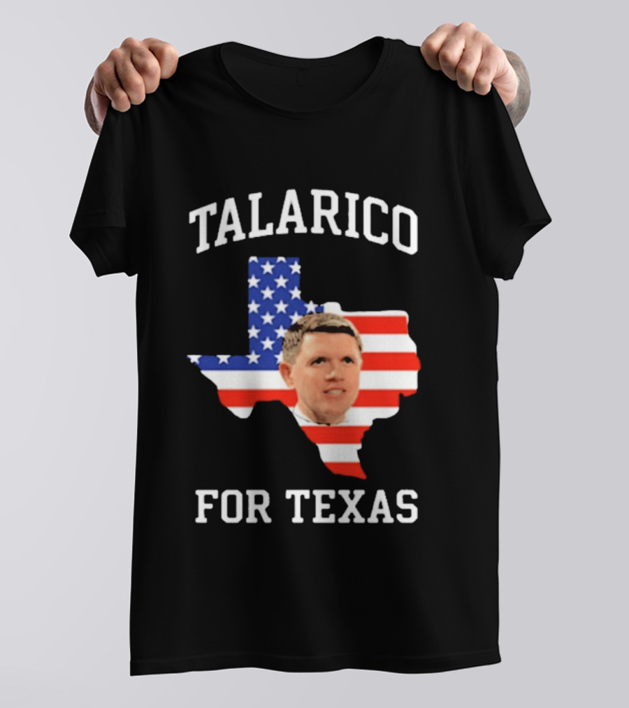 Talarico For Texas American Flag Campaign T-Shirt