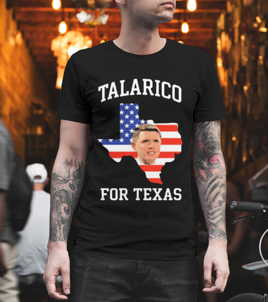 Talarico For Texas American Flag Campaign T-Shirt