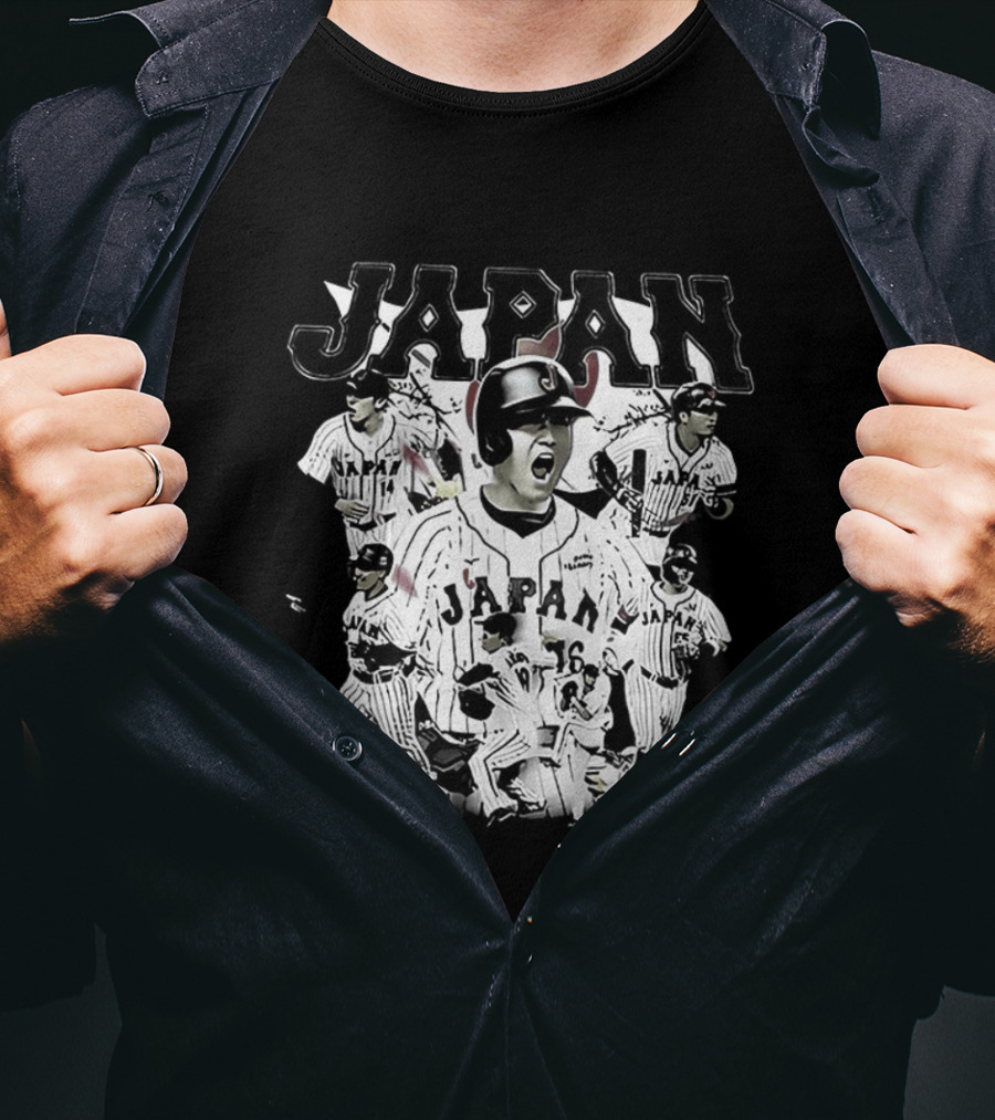 Japan World Baseball Classic 2026 Samurai Spirit T-Shirt