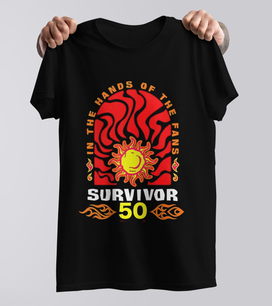 Survivor 50 In The Hands Of The Fans Tropical Sun T-Shirt