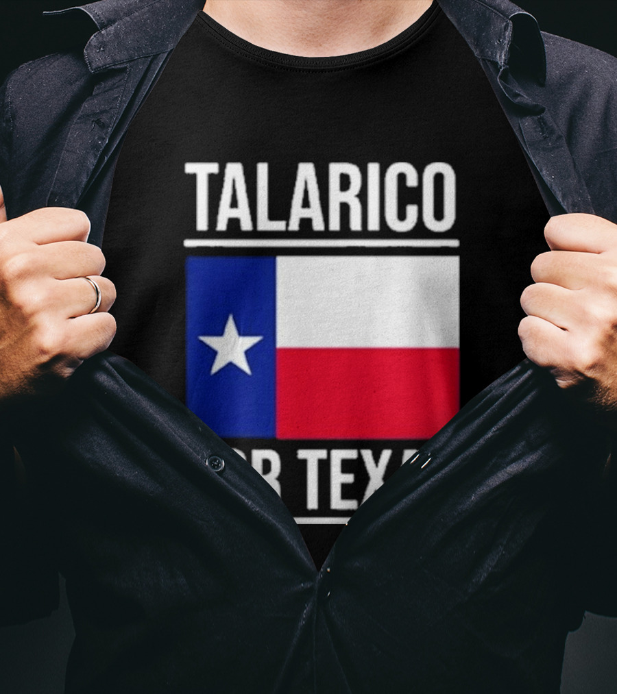 Talarico For Texas Senate Texas Flag Star T-Shirt