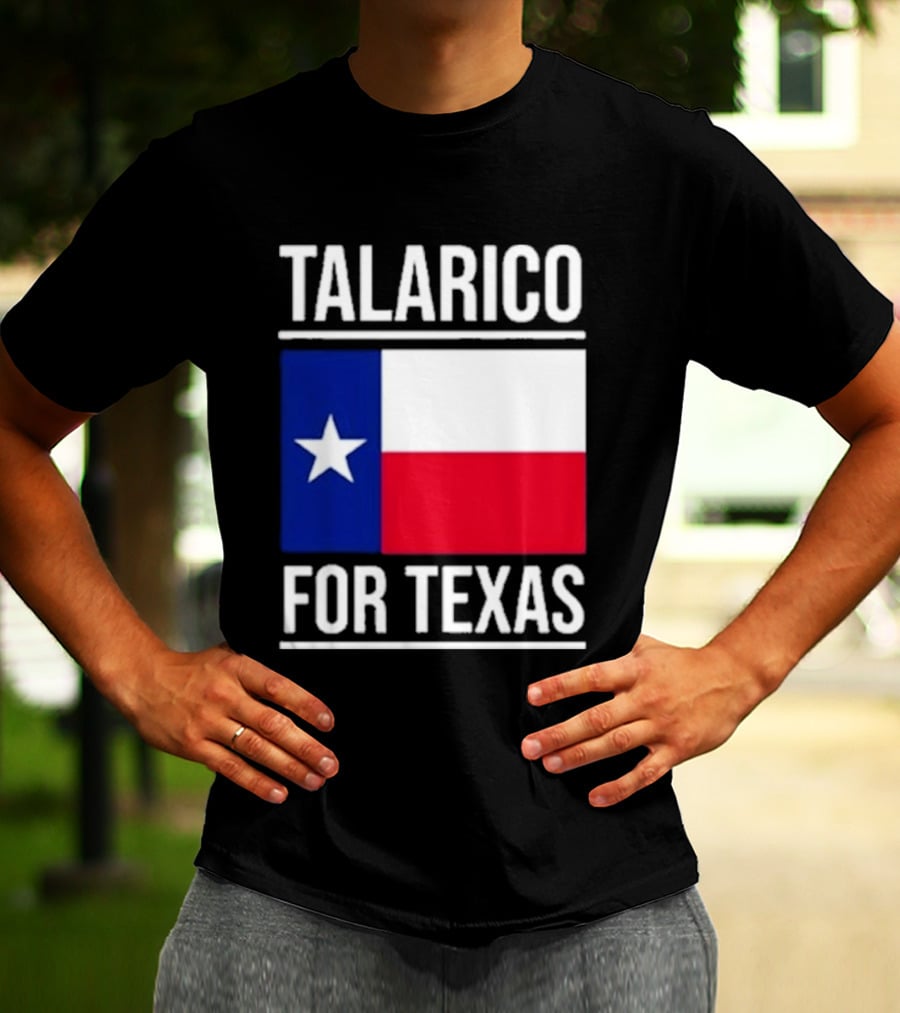 Talarico For Texas Senate Texas Flag Star T-Shirt