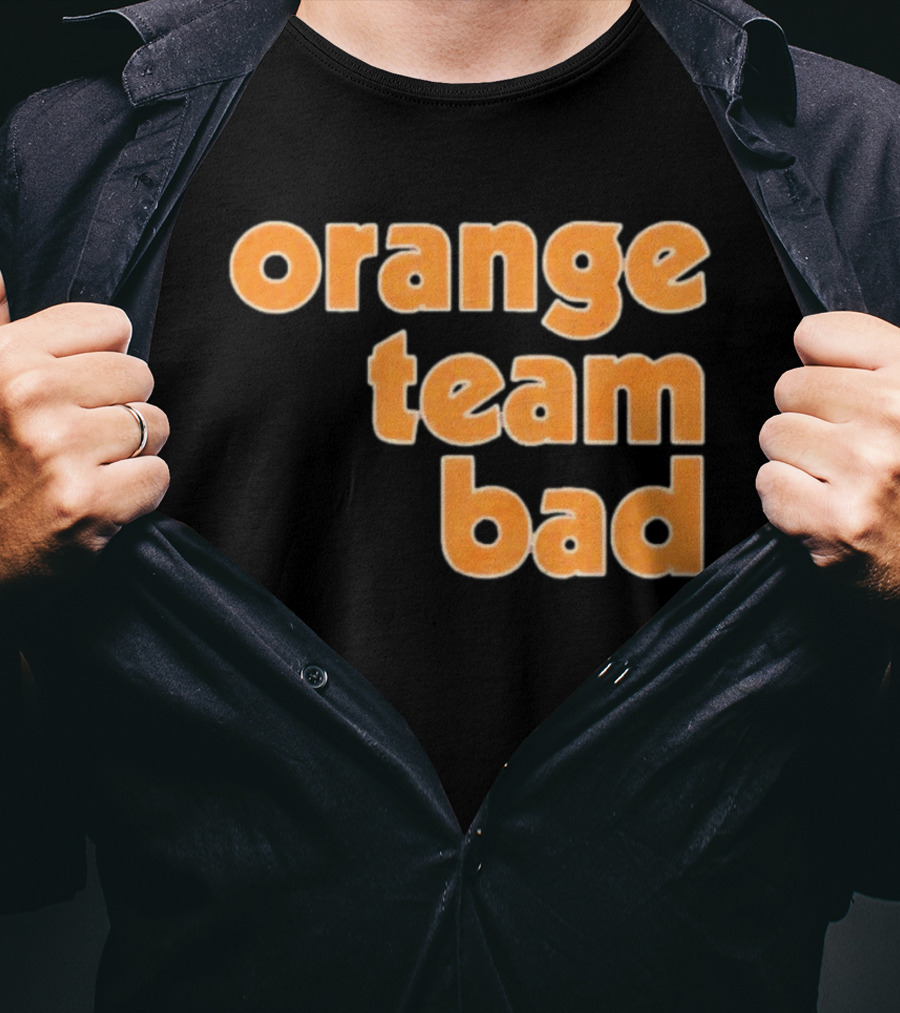 Orange Team Bad Houston Astros Navy Blue Ships Free T-Shirt