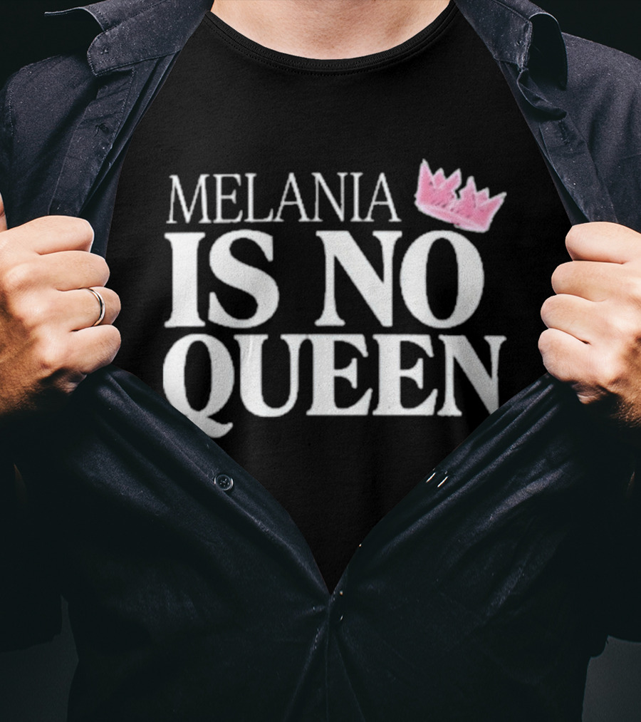 The Warning With Steve Schmidt Melania Is No Queen Pink Crown T-Shirt