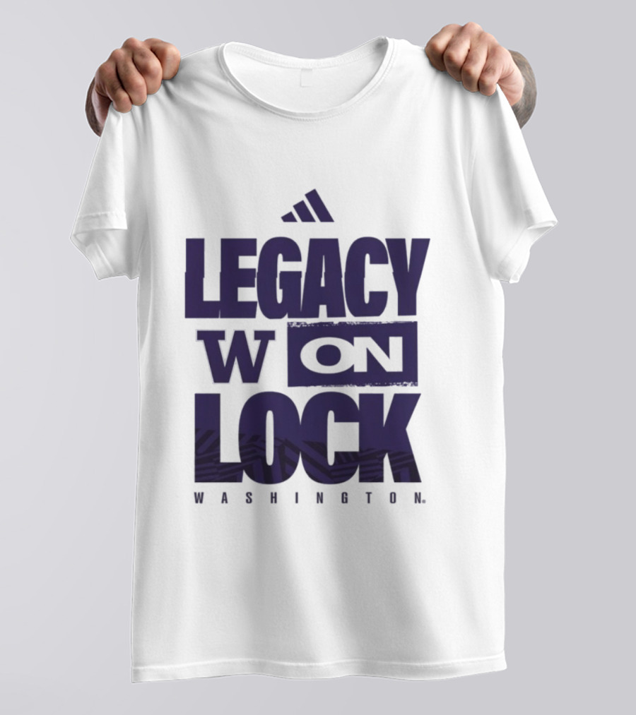 Washington Huskies 2026 March Madness Legacy On Lock T-Shirt