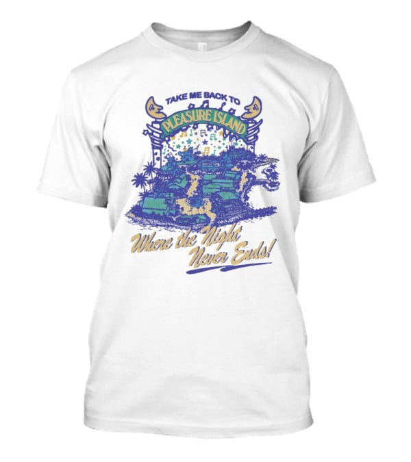 Take Me Back To Pleasure Island Where The Night Never Ends Musical Adventure T-Shirt