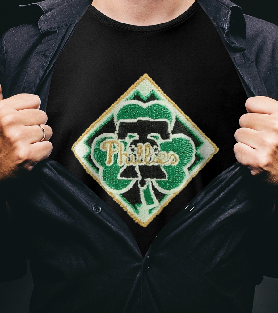 Phillies St Patrick's Day 2026 Shamrock T-Shirt