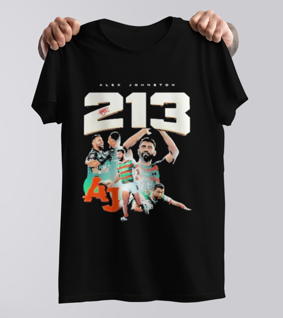 Alex Johnston Rugby 213 Top Try Scorer AJ T-Shirt