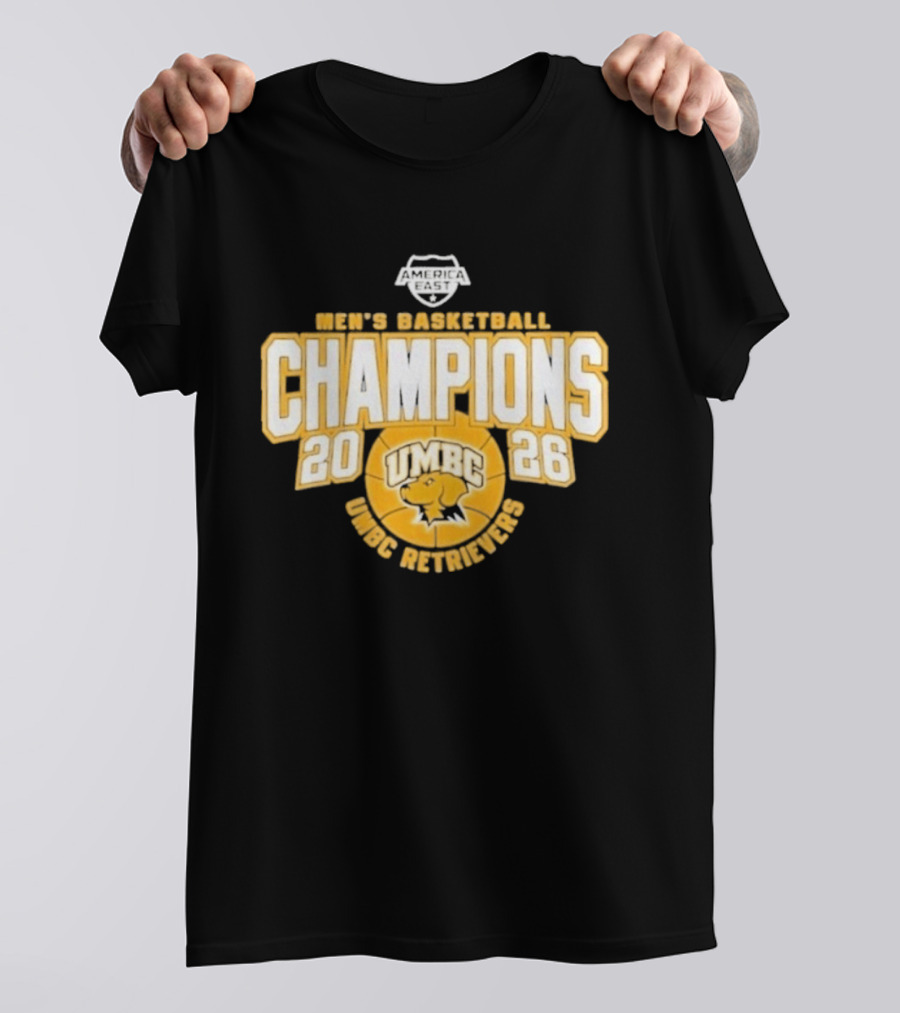Men's Basketball 2026 Champions UMBC Retrievers America East T-Shirt