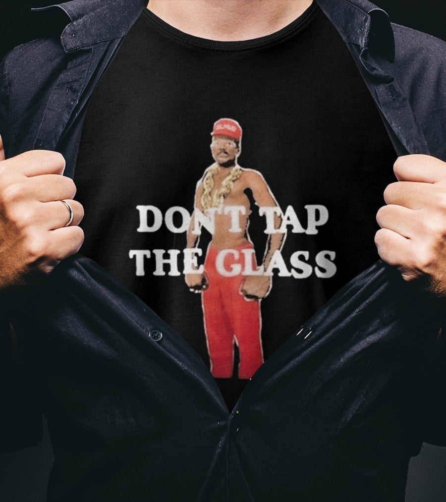 BTS Jhope Tyler The Creator Don't Tap The Glass Chains Red Outfit T-Shirt
