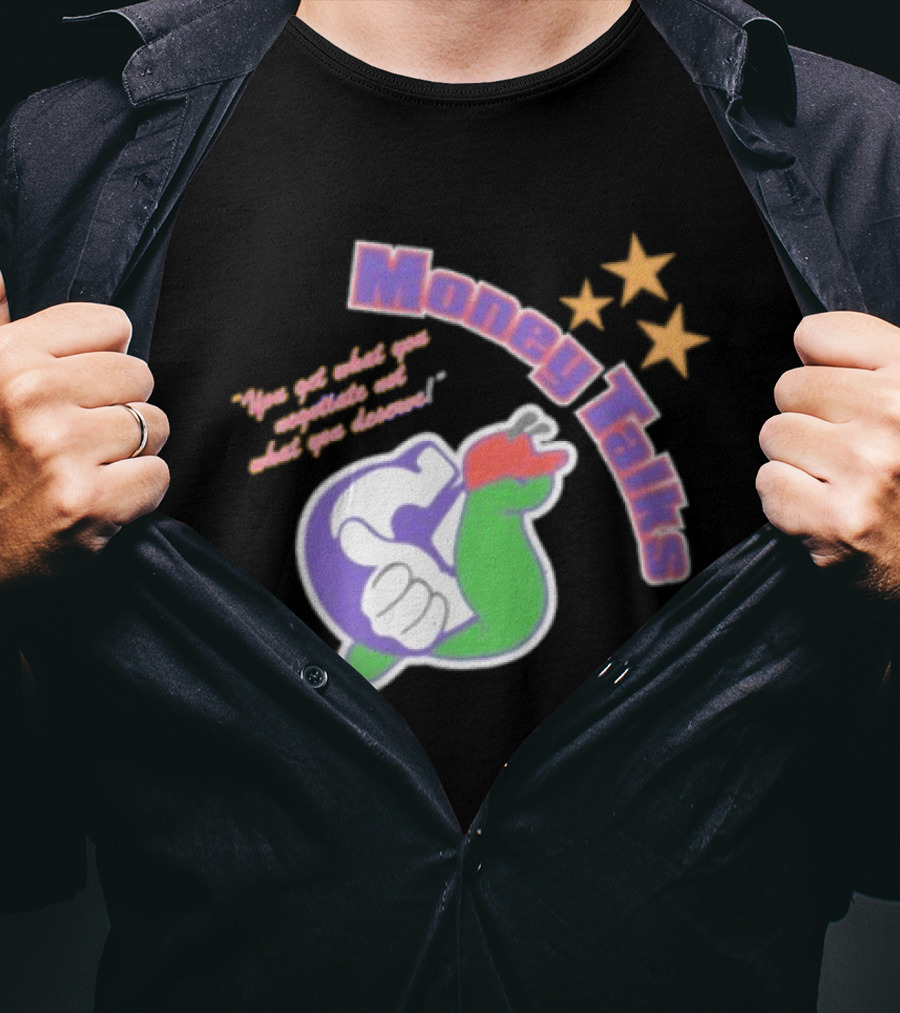 Goodtalk X Slowbucks Money Talks Five Star T-Shirt