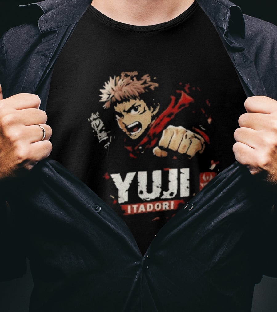 Jujutsu Kaisen Yuji Itadori Dynamic Burst T-Shirt