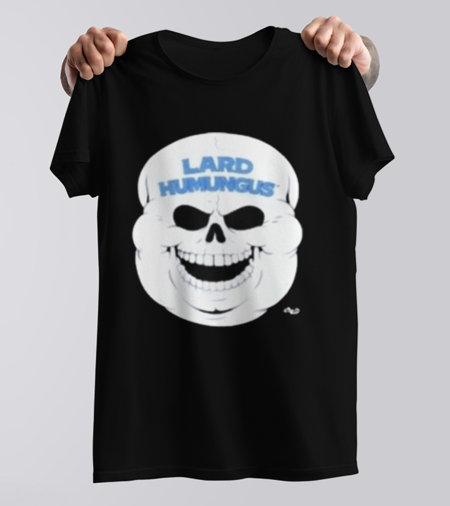 Lard Humungus Skull Graphic 3 16 T-Shirt