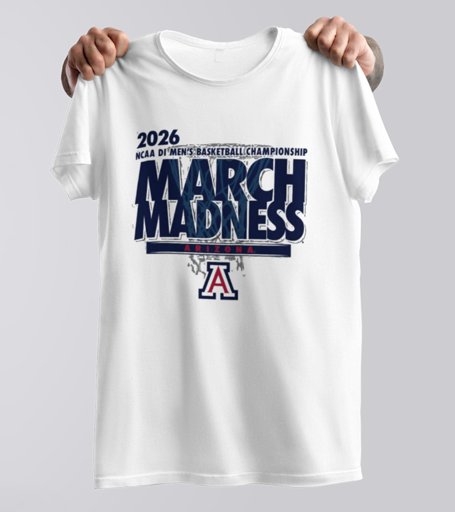 2026 NCAA Men's Basketball Championship March Madness Arizona T-Shirt