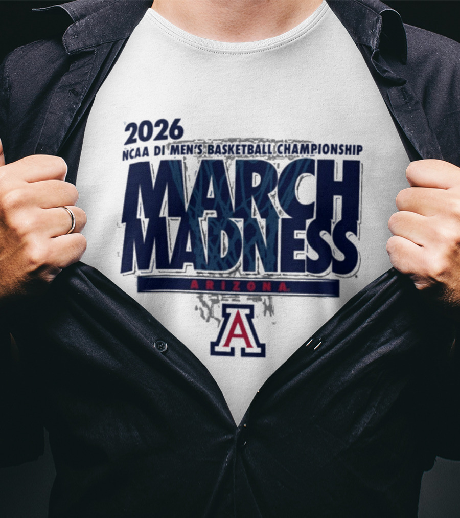 2026 NCAA Men's Basketball Championship March Madness Arizona T-Shirt