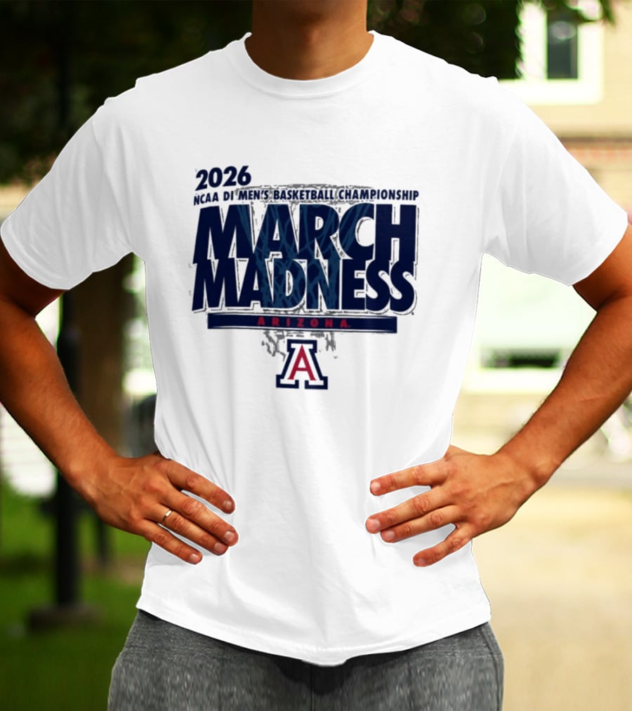 2026 NCAA Men's Basketball Championship March Madness Arizona T-Shirt
