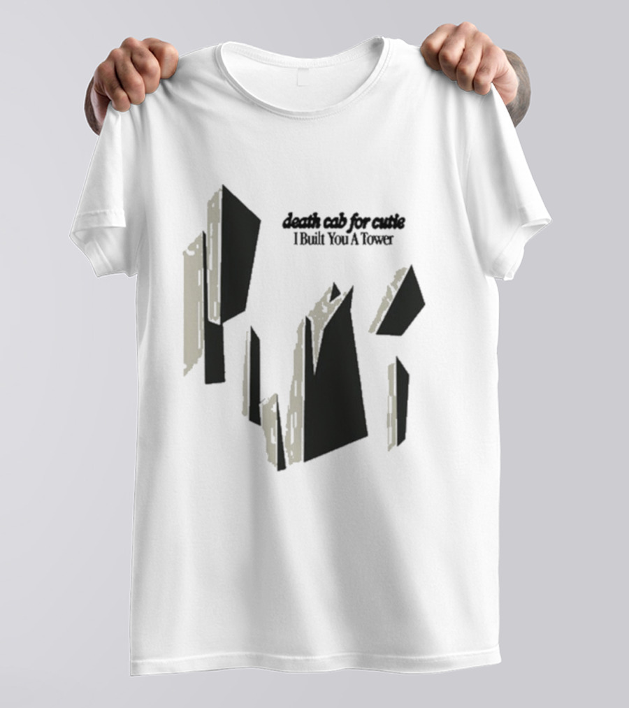 Death Cab For Cutie I Built You A Tower 2026 Abstract Architecture T-Shirt