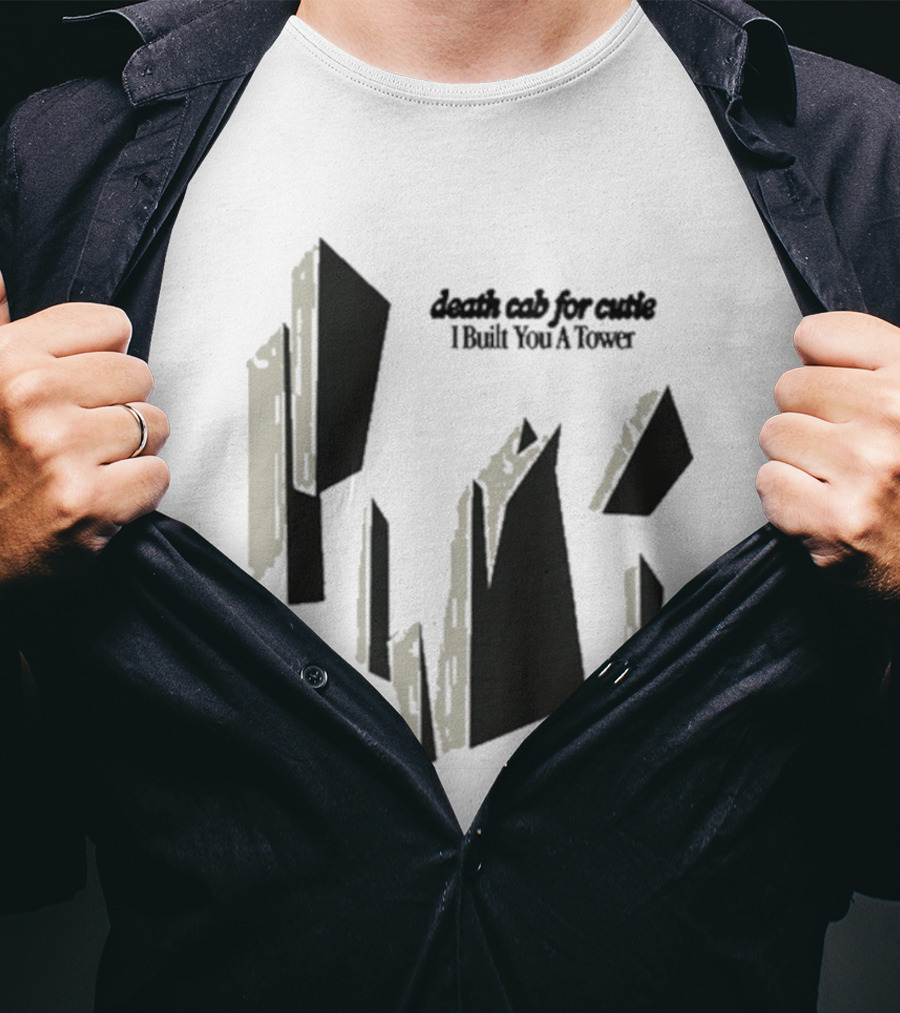 Death Cab For Cutie I Built You A Tower 2026 Abstract Architecture T-Shirt