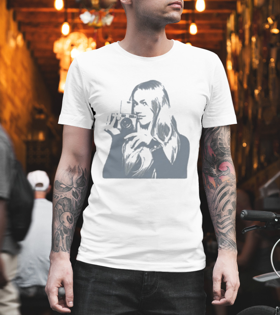 Freya Skye Stars Align Tour Retro Camera T-Shirt