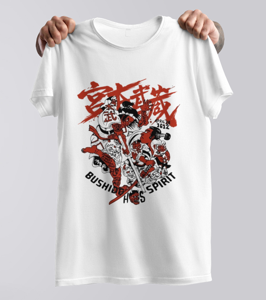 Bushing Has Spirit Musashi Halfsumo Bushido April 15 2022 T-Shirt