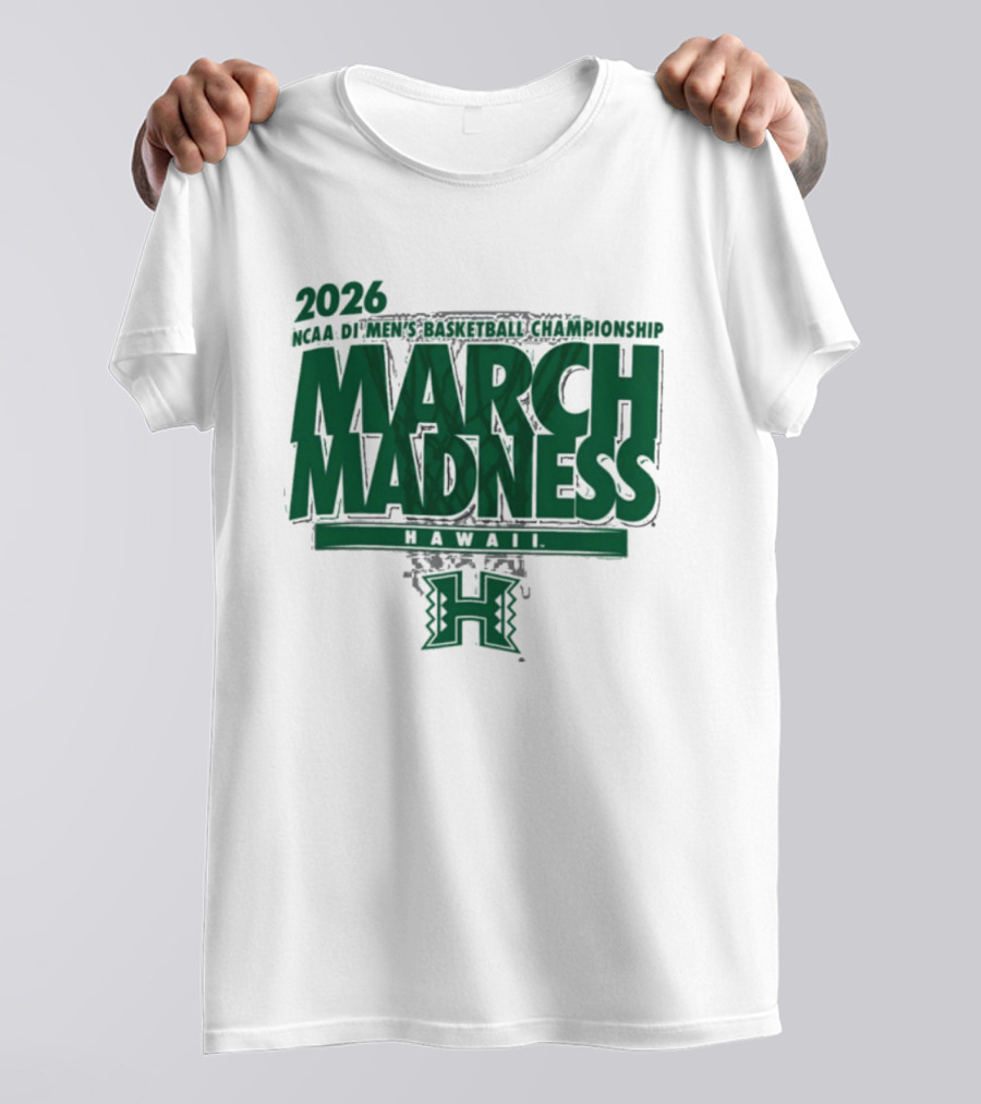 2026 NCAA Men's Basketball Championship March Madness Hawaii T-Shirt