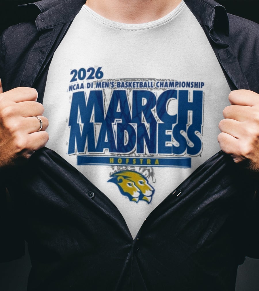 Hofstra Pride 2026 NCAA March Madness Basketball Championship T-Shirt