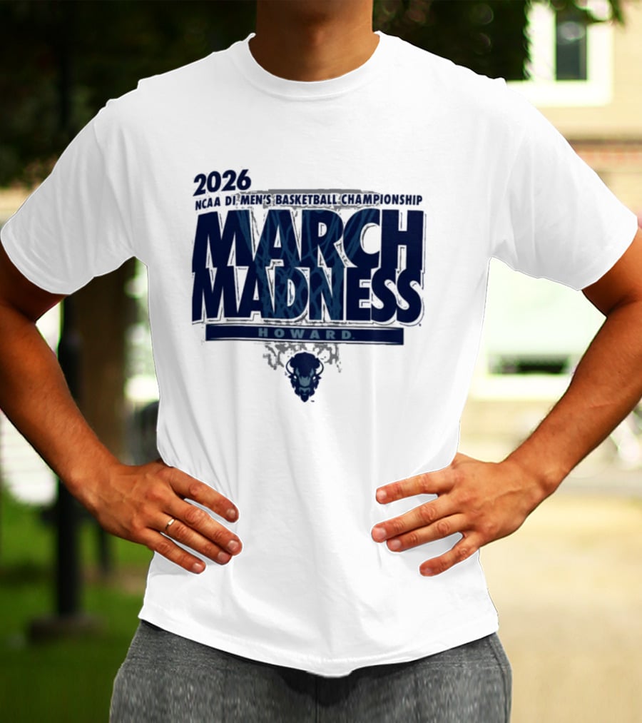 2026 NCAA Men's Basketball Championship March Madness Howard T-Shirt