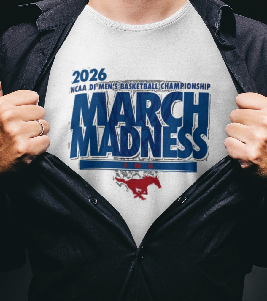 2026 NCAA DI Men's Basketball Championship March Madness SMU T-Shirt