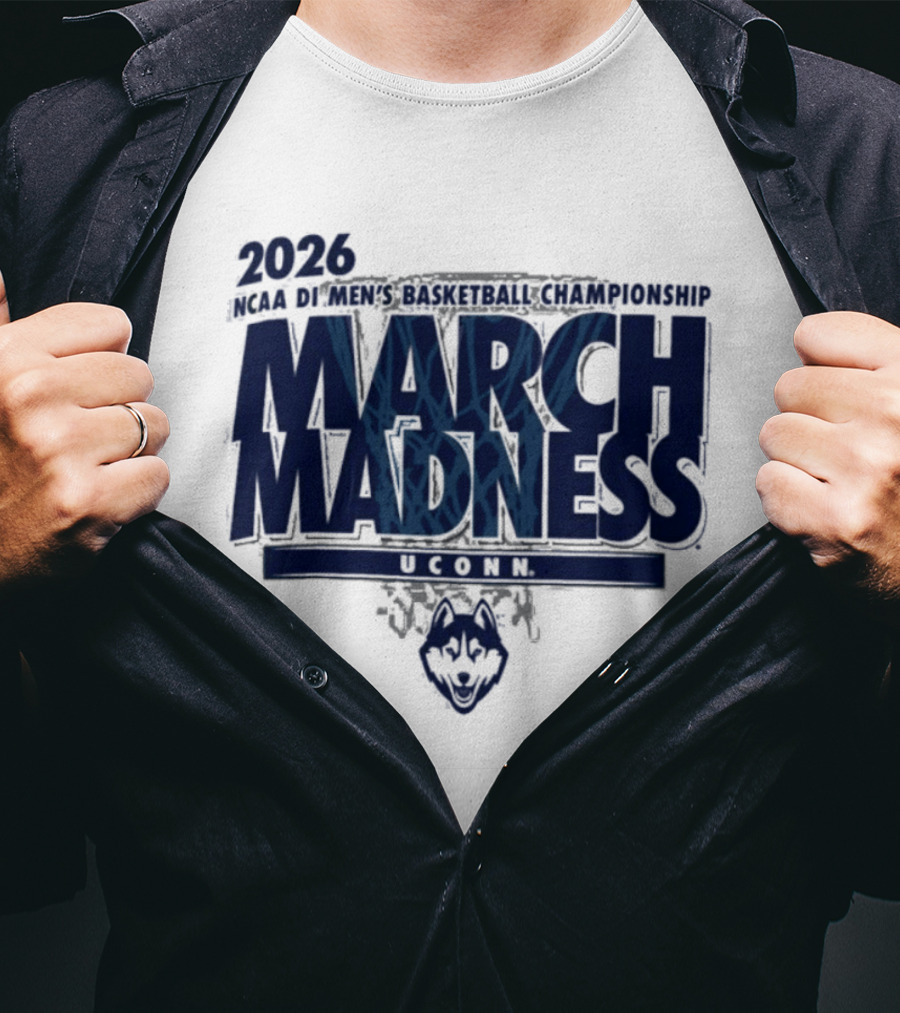 2023 NCAA Men's Basketball Championship March Madness UConn Huskies T-Shirt