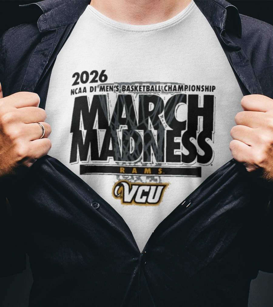 2026 NCAA DI Men's Basketball Championship March Madness VCU Rams T-Shirt