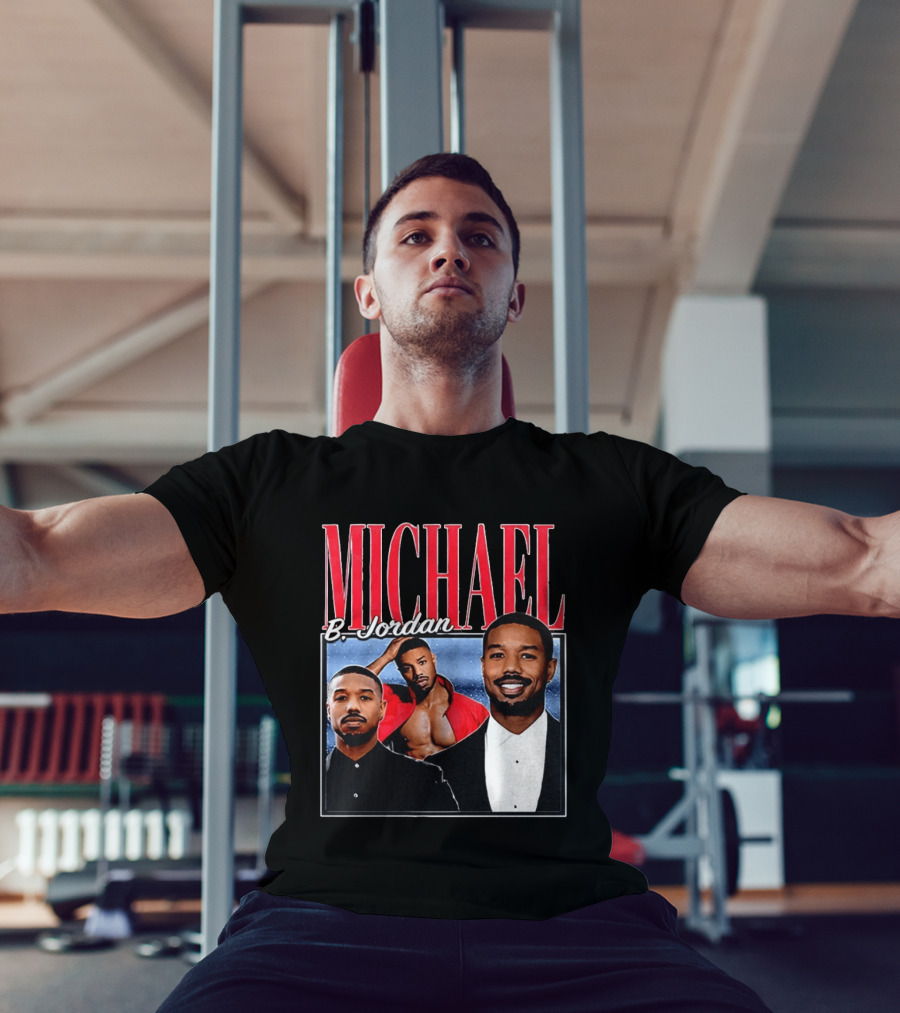 Michael B. Jordan Iconic Style And Charisma T-Shirt