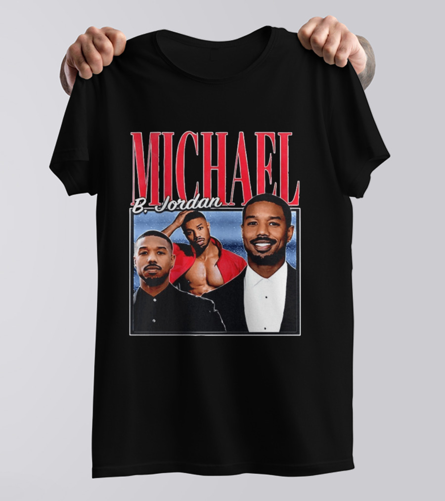Michael B. Jordan Iconic Style And Charisma T-Shirt