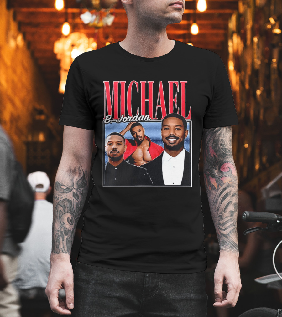 Michael B. Jordan Iconic Style And Charisma T-Shirt