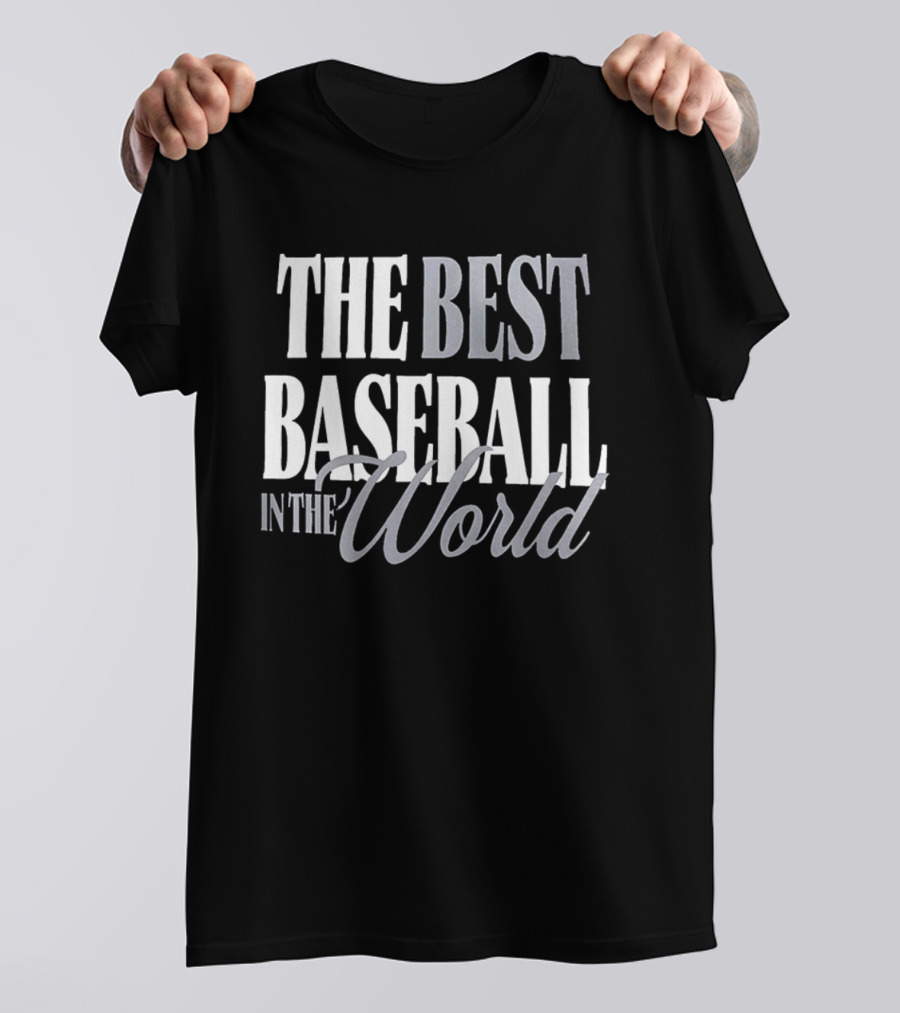 Salvador Perez The Best Baseball In The World 2026 World Baseball T-Shirt