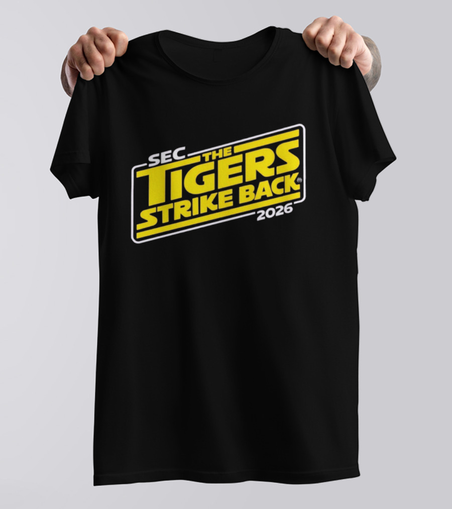 SEC The Tigers Strike Back 2026 LSU T-Shirt