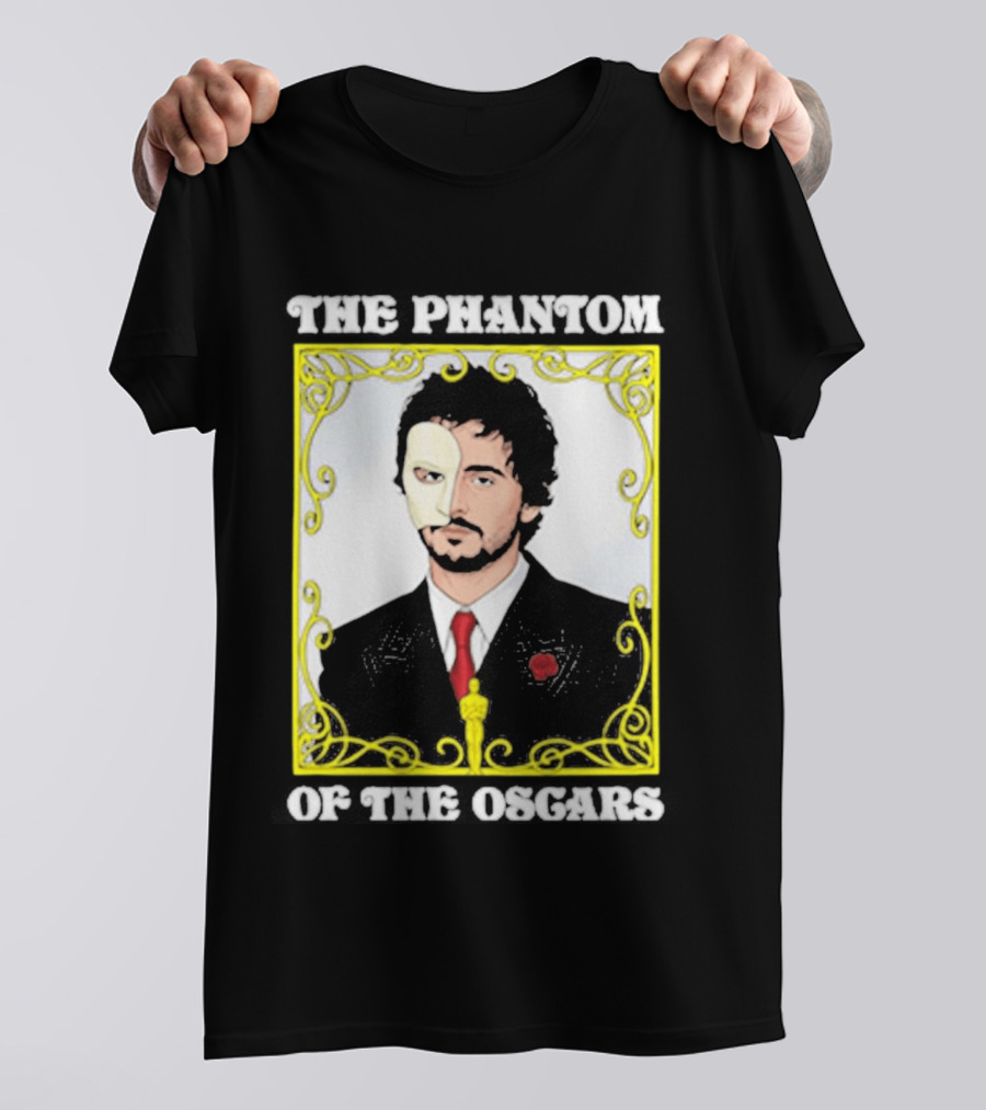 The Phantom Of The Oscars Timothee Chalamet Masked Tuxedo Oscars T-Shirt