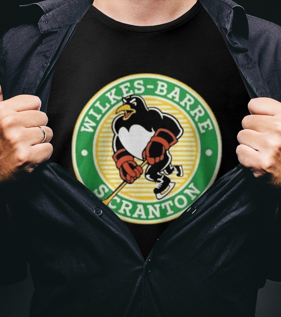 Wilkes Barre Scranton Penguins St Pat's Celebration 2026 Hockey Event T-Shirt