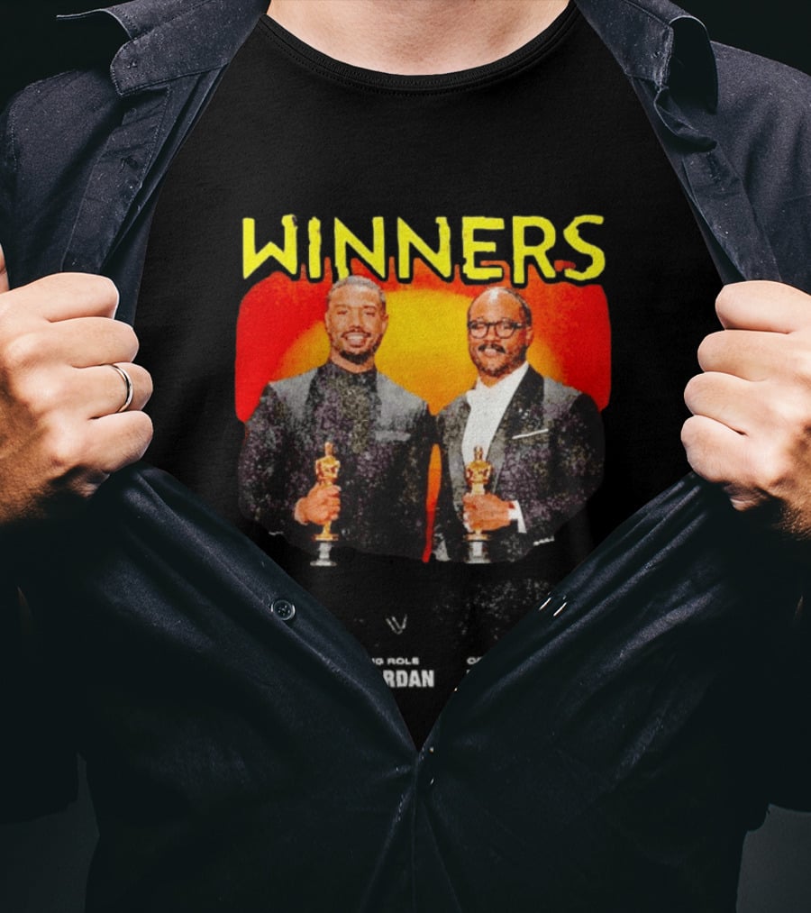 Winners Movie Award Michael B. Jordan Ryan Coogler Oscars T-Shirt