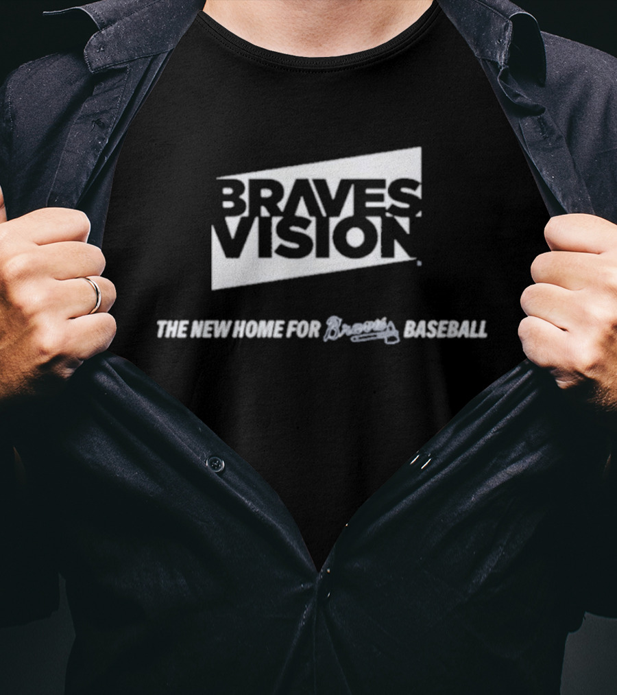 2026 Braves Vision The New Home For Braves Baseball T-Shirt